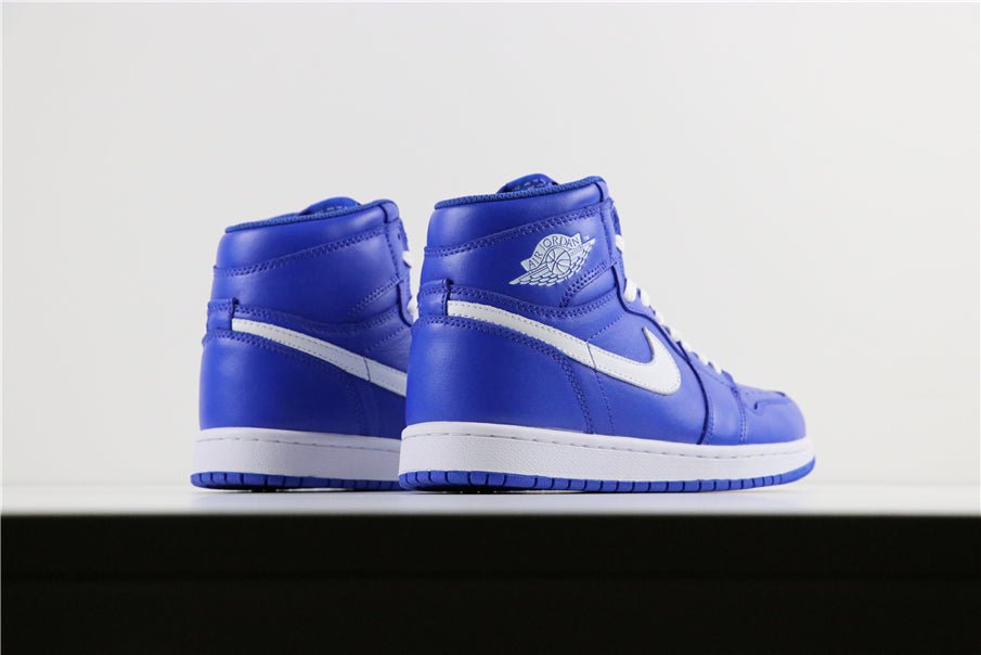 JORDAN 1 Retro High - Hyper Royal Sneakers - Black Unisex Streetwear Limited Edition
