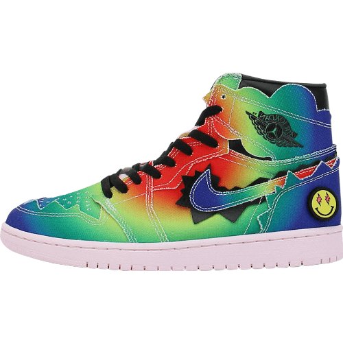 JORDAN 1 Retro High - J Balvin Sneakers - Black Unisex Streetwear Limited Edition