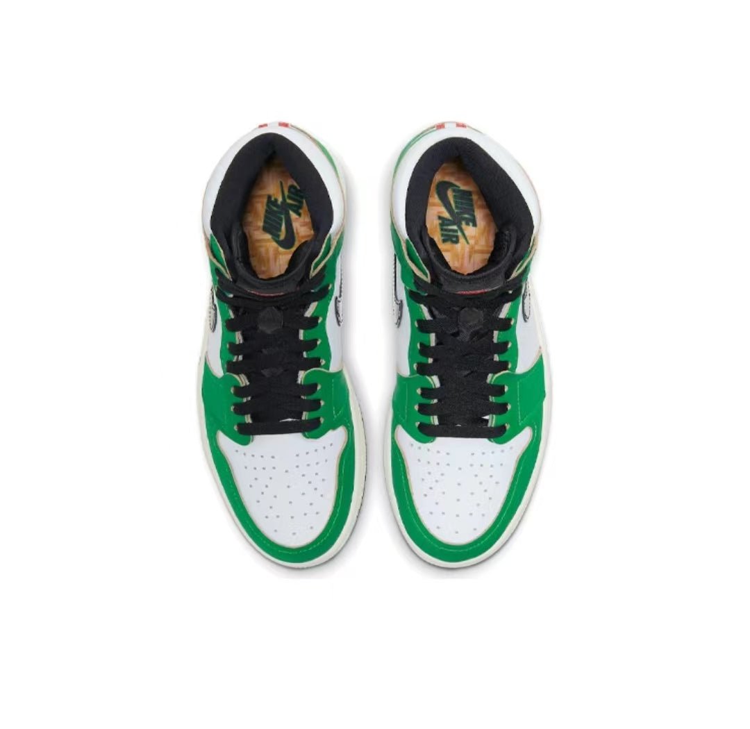 JORDAN 1 Retro High - Lucky - Green Unisex Streetwear Limited Edition