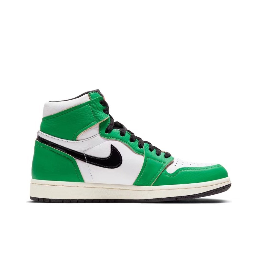 JORDAN 1 Retro High - Lucky - Green Unisex Streetwear Limited Edition
