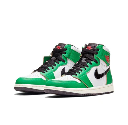 JORDAN 1 Retro High - Lucky - Green Unisex Streetwear Limited Edition