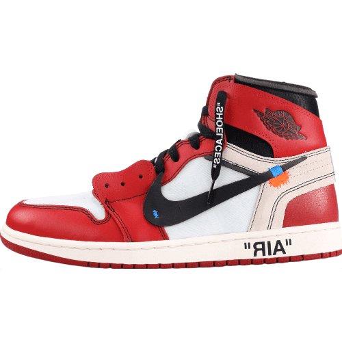 JORDAN 1 Retro High - Off-white Chicago Sneakers Unisex Streetwear Limited Edition