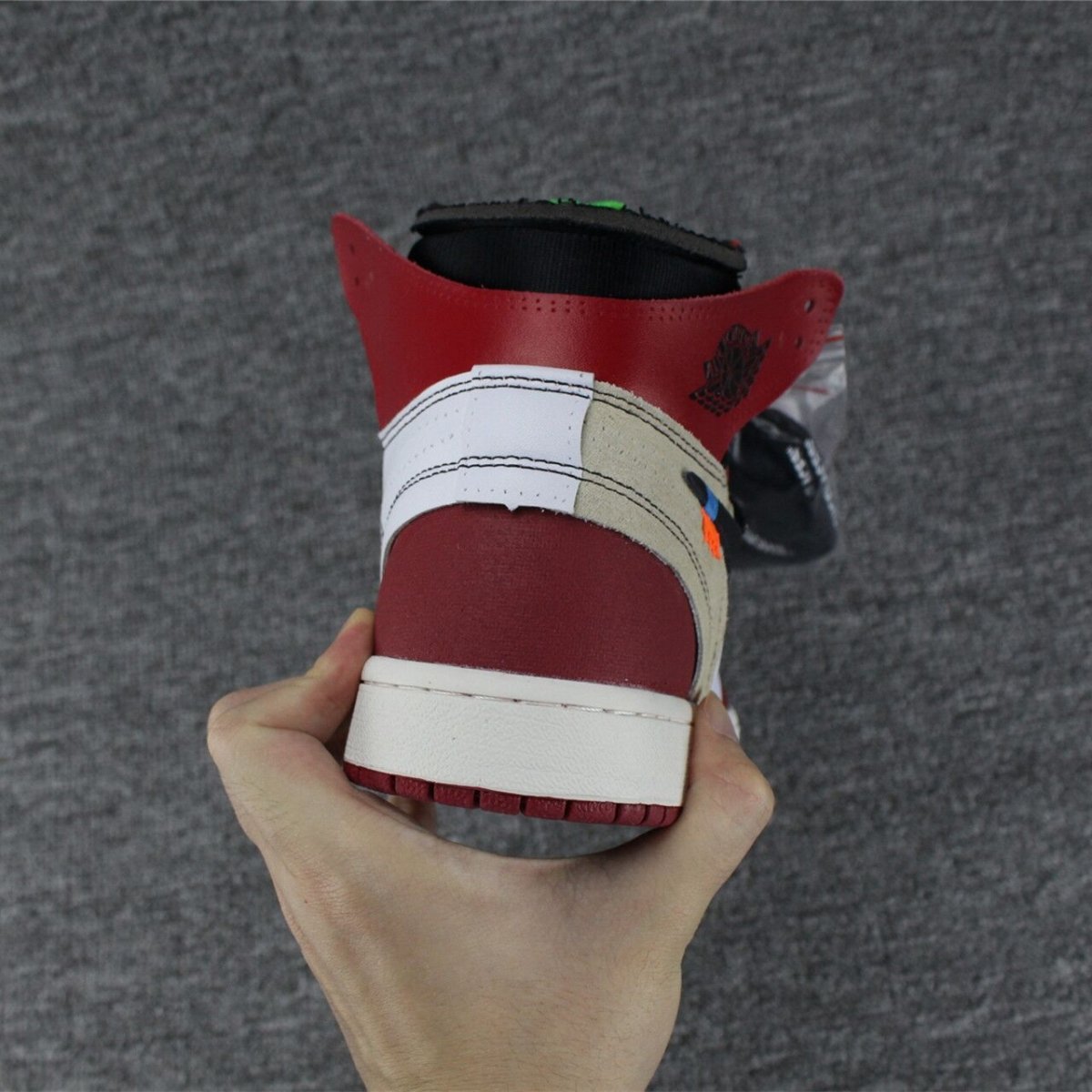 JORDAN 1 Retro High - Off-white Chicago Sneakers Unisex Streetwear Limited Edition