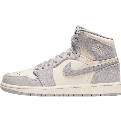 JORDAN 1 Retro High - Pale Ivory Sneakers - Black Unisex Streetwear Limited Edition