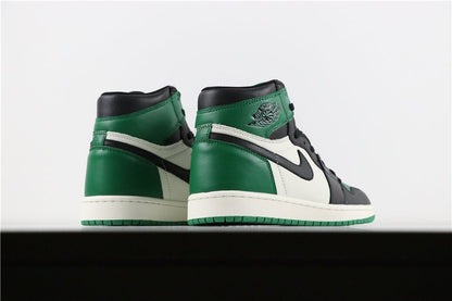 JORDAN 1 Retro High - Pine Sneakers - Green Unisex Streetwear Limited Edition