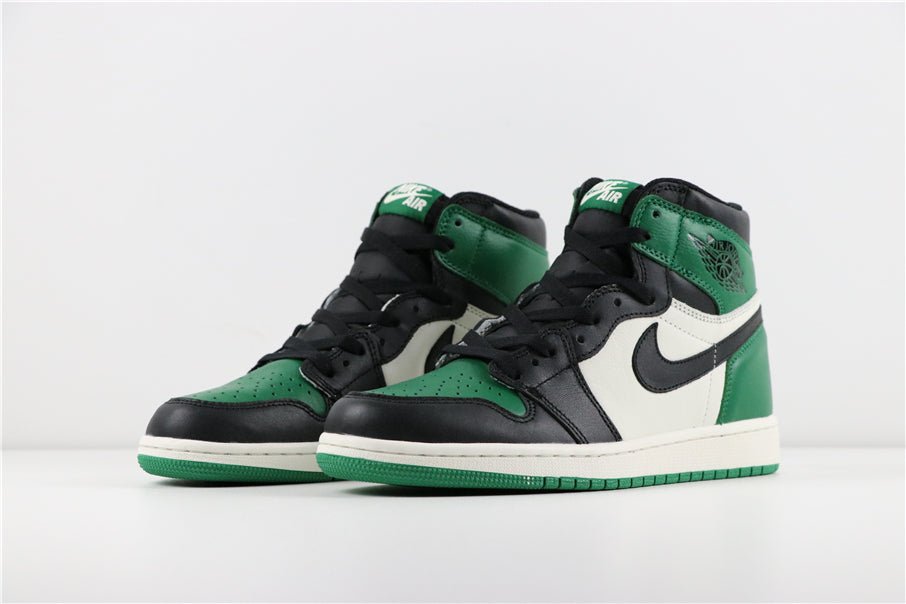 JORDAN 1 Retro High - Pine Sneakers - Green Unisex Streetwear Limited Edition