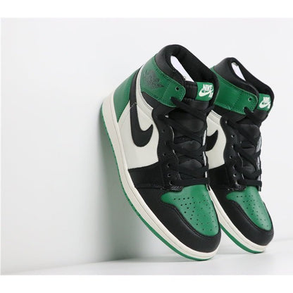 JORDAN 1 Retro High - Pine Sneakers - Green Unisex Streetwear Limited Edition