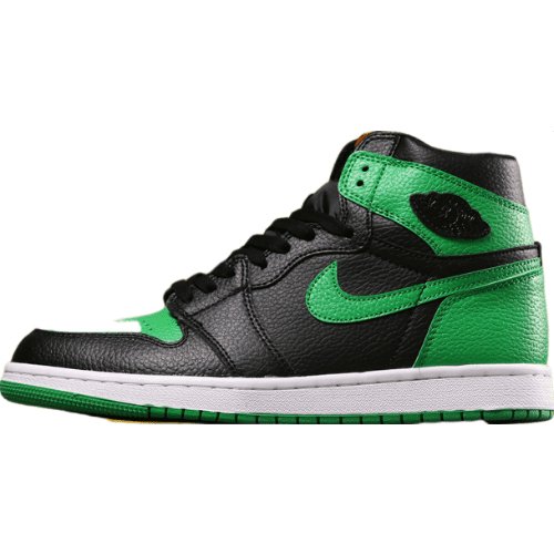 JORDAN 1 Retro High - Pine Green Sneakers - Black Unisex Streetwear Limited Edition