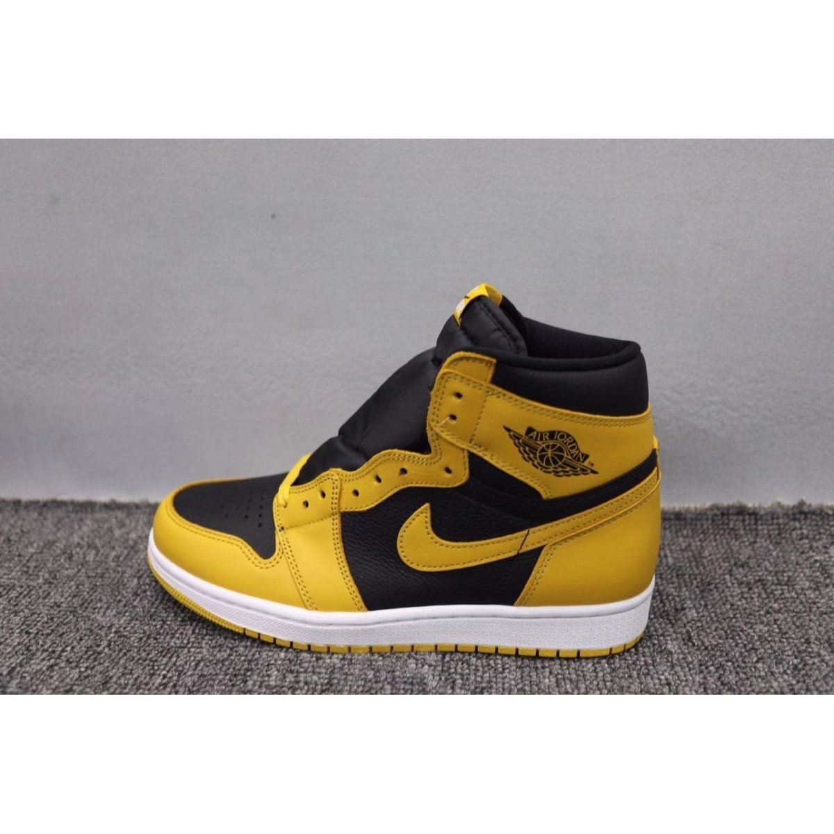 JORDAN 1 Retro High - Pollen Sneakers - Black Unisex Streetwear Limited Edition