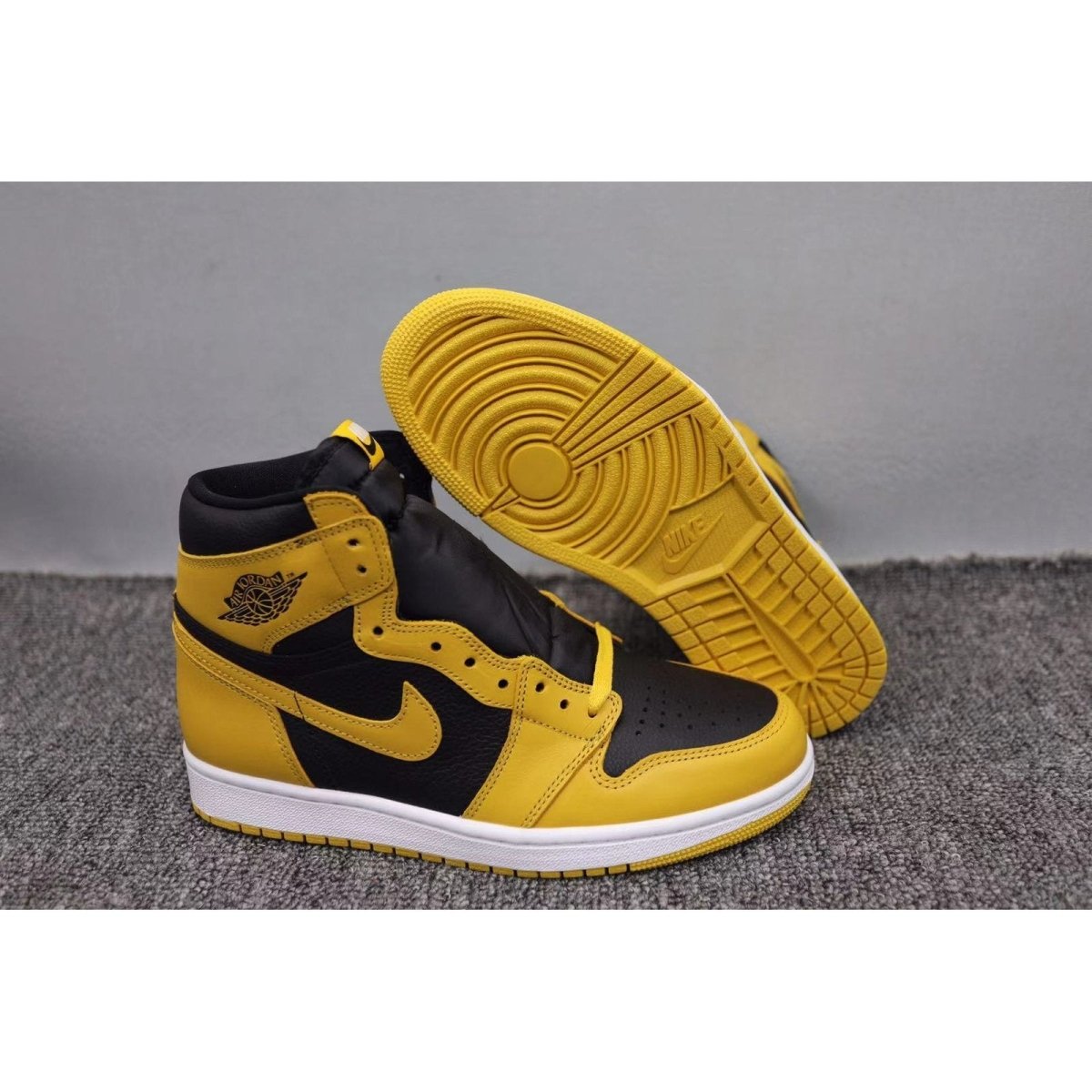 JORDAN 1 Retro High - Pollen Sneakers - Black Unisex Streetwear Limited Edition