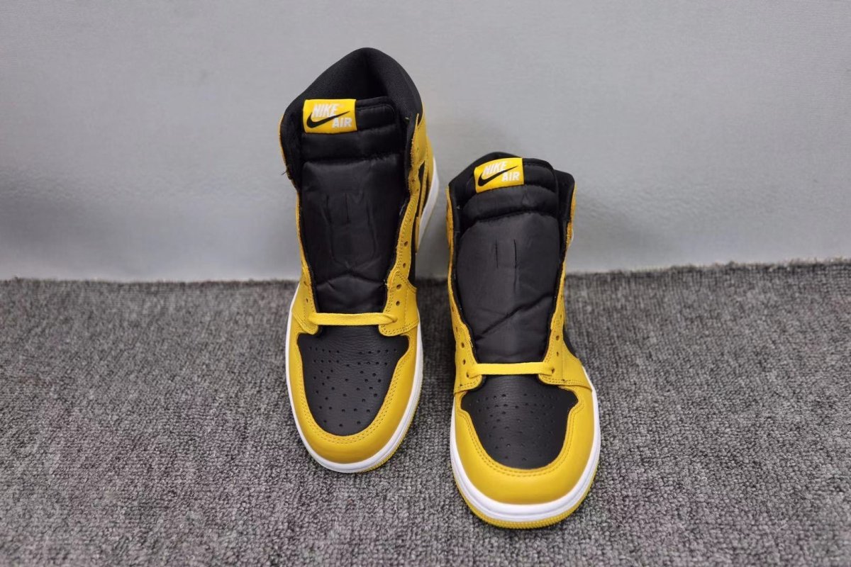 JORDAN 1 Retro High - Pollen Sneakers - Black Unisex Streetwear Limited Edition