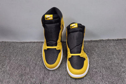 JORDAN 1 Retro High - Pollen Sneakers - Black Unisex Streetwear Limited Edition