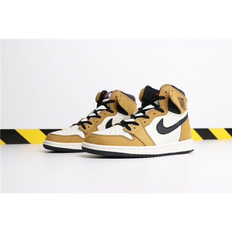 JORDAN 1 Retro High - Rookie Of The Year Sneakers - Black Unisex Streetwear Limited Edition