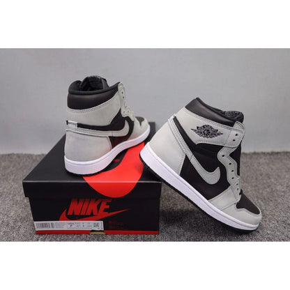 JORDAN 1 Retro High - Shadow 2.0 Sneakers - Black Unisex Streetwear Limited Edition