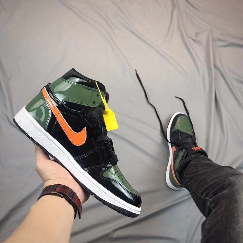 JORDAN 1 Retro High - Solefly Art Basel - Black Unisex Streetwear Limited Edition