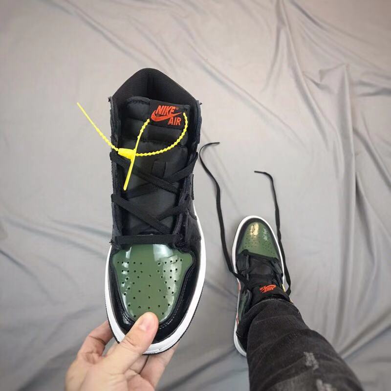 JORDAN 1 Retro High - Solefly Art Basel - Black Unisex Streetwear Limited Edition