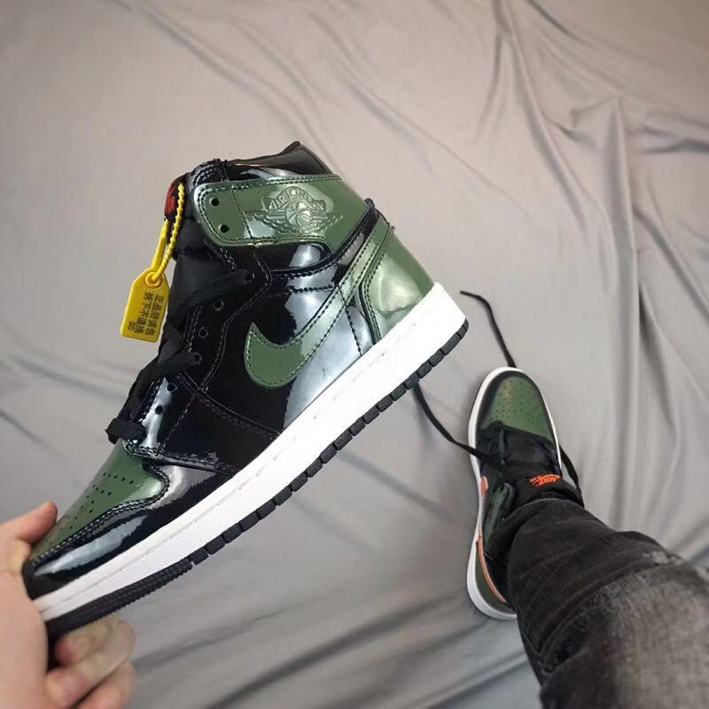 JORDAN 1 Retro High - Solefly Art Basel - Black Unisex Streetwear Limited Edition