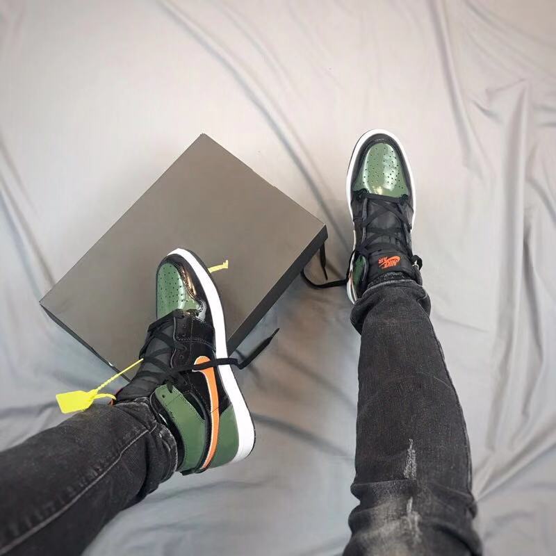 JORDAN 1 Retro High - Solefly Art Basel - Black Unisex Streetwear Limited Edition
