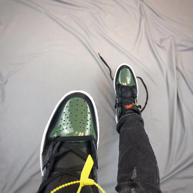 JORDAN 1 Retro High - Solefly Art Basel - Black Unisex Streetwear Limited Edition