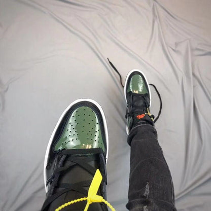 JORDAN 1 Retro High - Solefly Art Basel - Black Unisex Streetwear Limited Edition
