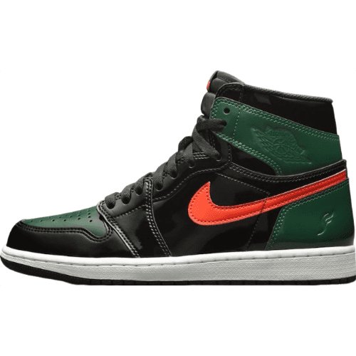 JORDAN 1 Retro High - Solefly Art Basel - Black Unisex Streetwear Limited Edition