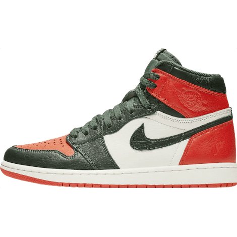 JORDAN 1 Retro High - Solefly Art Basel Sail Sneakers - Black Unisex Streetwear Limited Edition
