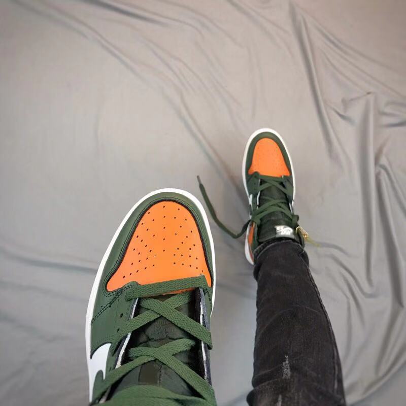 JORDAN 1 Retro High - Solefly Art Basel Sail Sneakers - Black Unisex Streetwear Limited Edition