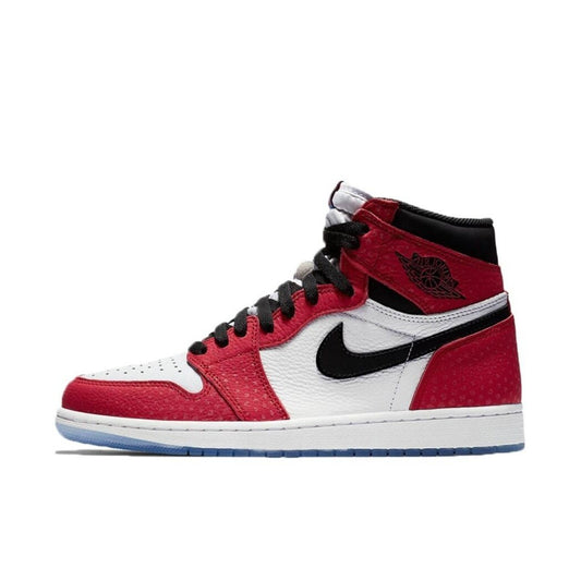 JORDAN 1 Retro High - Spider-man Origin Story Unisex Streetwear Limited Edition