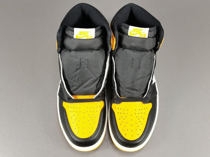 JORDAN 1 Retro High - Ta - I - Black Unisex Streetwear Limited Edition