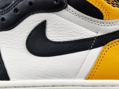 JORDAN 1 Retro High - Ta - I - Black Unisex Streetwear Limited Edition