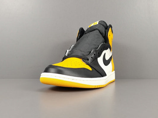 JORDAN 1 Retro High - Ta - I - Black Unisex Streetwear Limited Edition