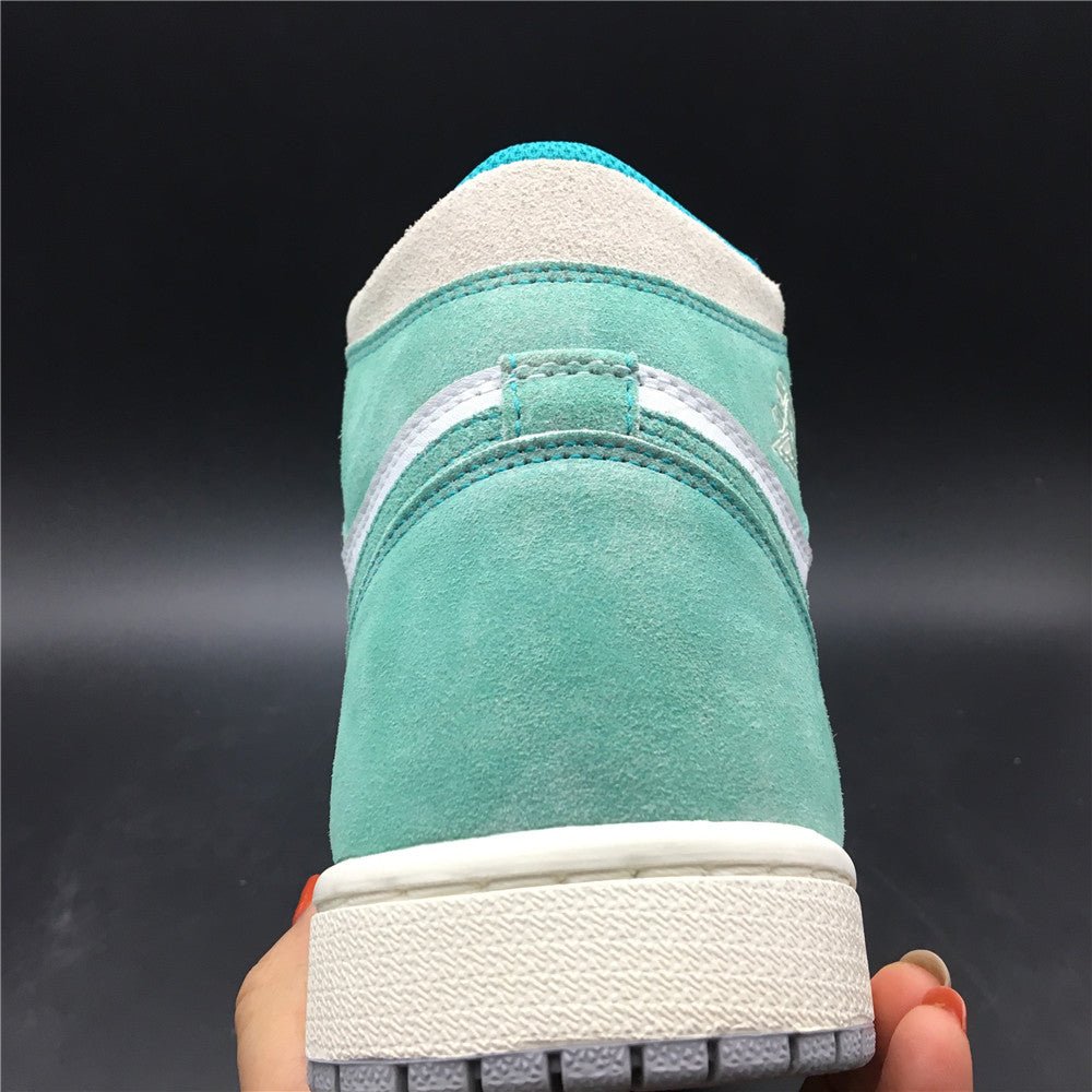 JORDAN 1 Retro High - Turbo Sneakers - Green Unisex Streetwear Limited Edition