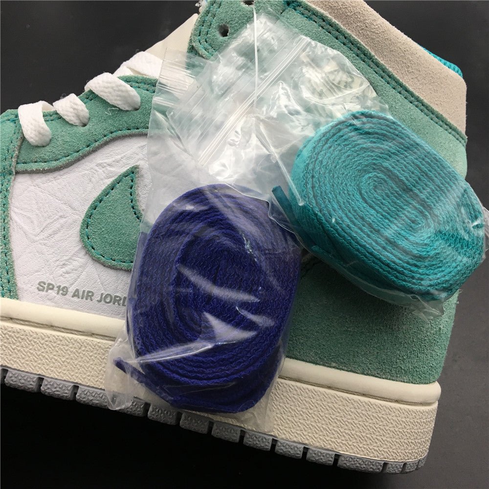 JORDAN 1 Retro High - Turbo Sneakers - Green Unisex Streetwear Limited Edition