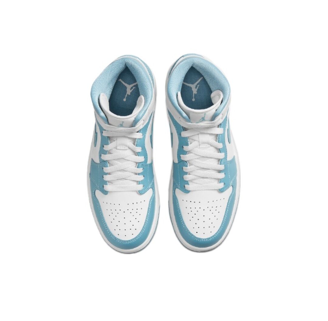 JORDAN 1 Retro Mid - Unc Unisex Streetwear Limited Edition
