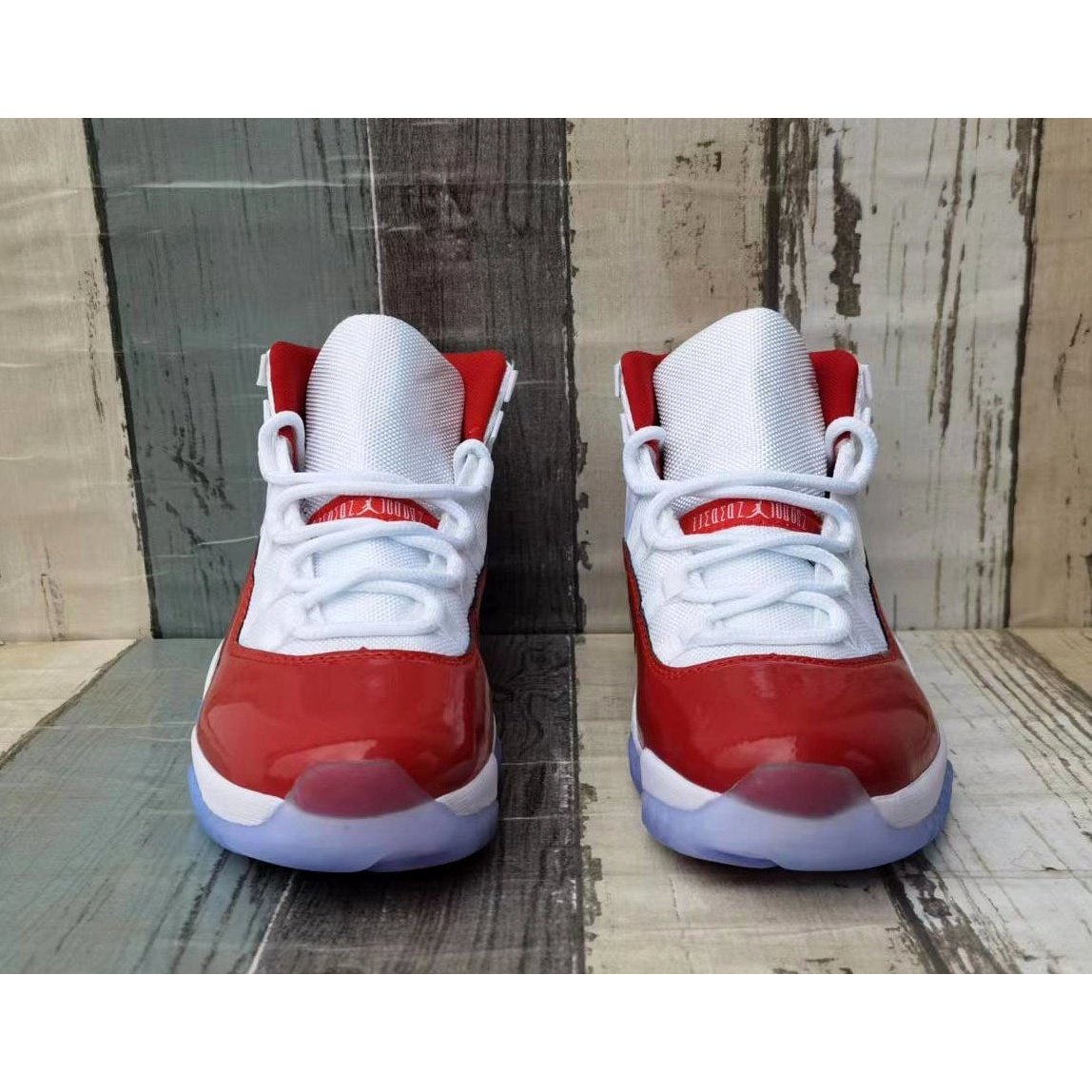 JORDAN 11 Retro - Cherry Sneakers - Black Unisex Streetwear Limited Edition