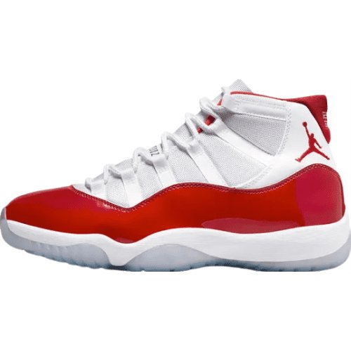 JORDAN 11 Retro - Cherry Sneakers - Black Unisex Streetwear Limited Edition