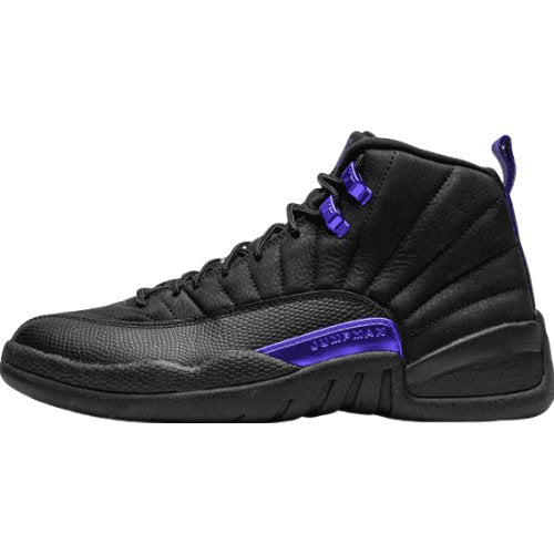 JORDAN 12 Retro - Dark Concord Sneakers - Black Unisex Streetwear Limited Edition