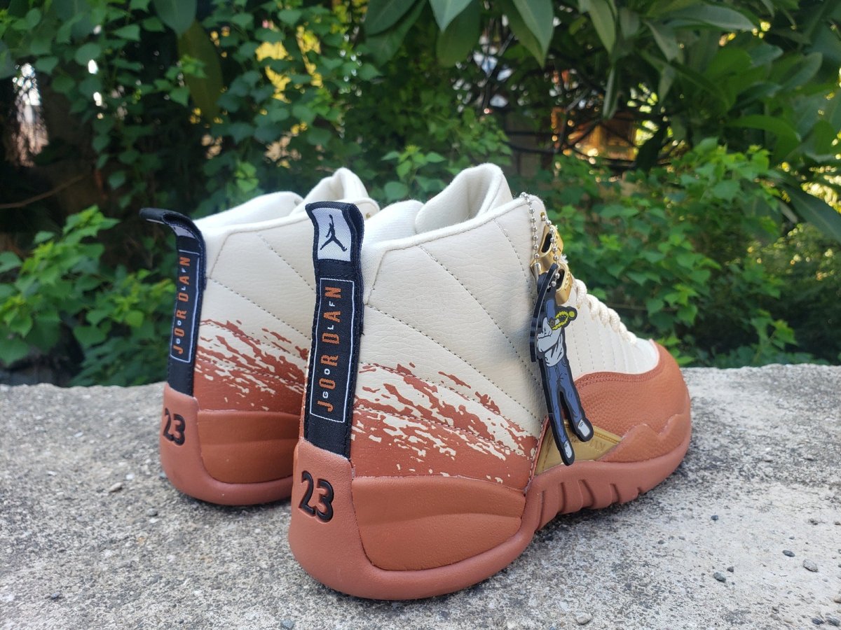 JORDAN 12 Retro - Eastside Golf Out Of The Clay Sneakers - Black Unisex Streetwear Limited Edition