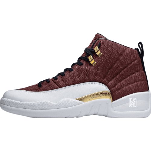 JORDAN 12 Retro - Game Ball Sneakers - Black Unisex Streetwear Limited Edition