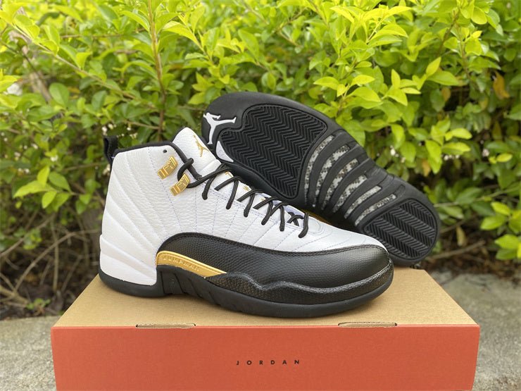 JORDAN 12 Retro - Royalty Ta - I Sneakers - Black Unisex Streetwear Limited Edition