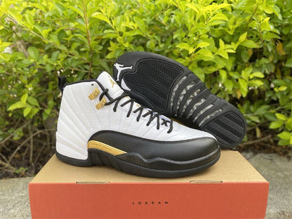JORDAN 12 Retro - Royalty Ta - I Sneakers - Black Unisex Streetwear Limited Edition
