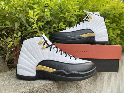 JORDAN 12 Retro - Royalty Ta - I Sneakers - Black Unisex Streetwear Limited Edition