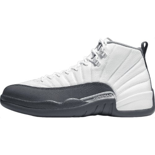 JORDAN 12 Retro - Dark Grey Sneakers - White Unisex Streetwear Limited Edition