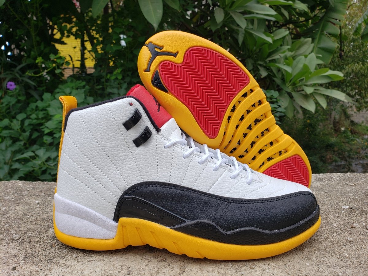 JORDAN 12 Retro - Years In China Sneakers - Black Unisex Streetwear Limited Edition