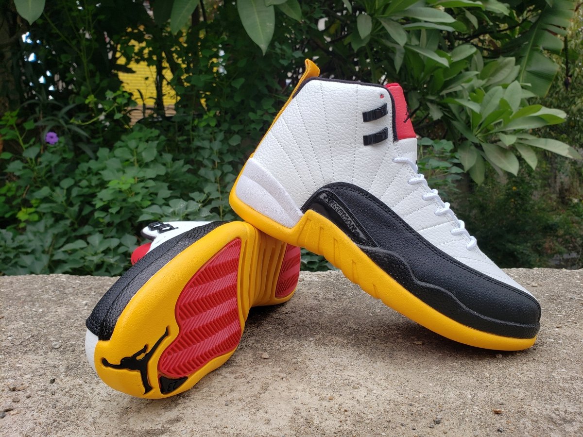 JORDAN 12 Retro - Years In China Sneakers - Black Unisex Streetwear Limited Edition