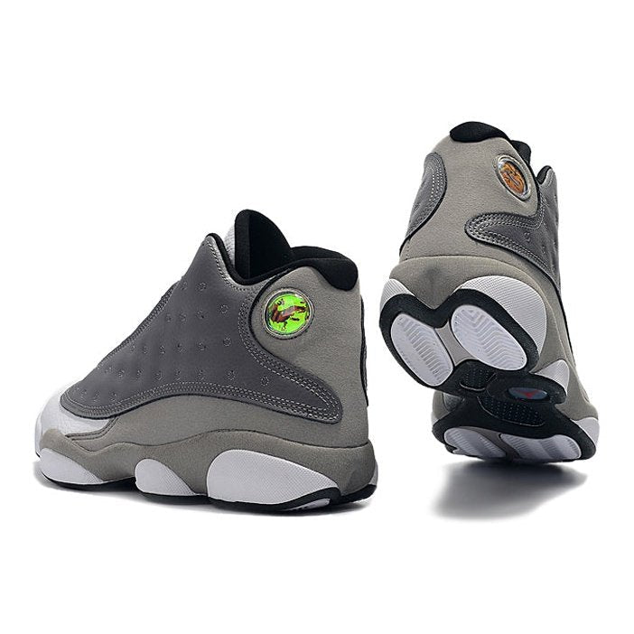 JORDAN 13 Retro - Atmosphere Sneakers - Grey Unisex Streetwear Limited Edition