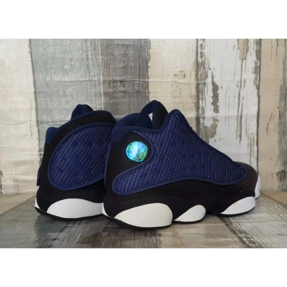 JORDAN 13 Retro - Brave Sneakers - Blue Unisex Streetwear Limited Edition