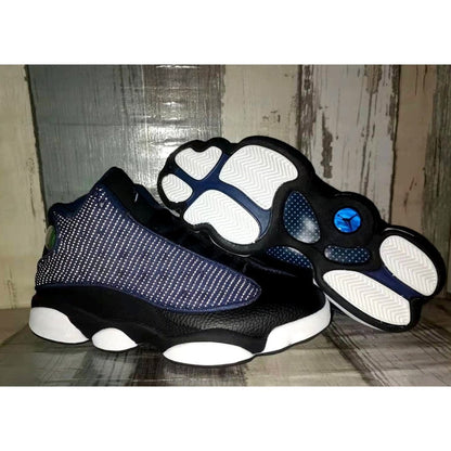 JORDAN 13 Retro - Brave Sneakers - Blue Unisex Streetwear Limited Edition