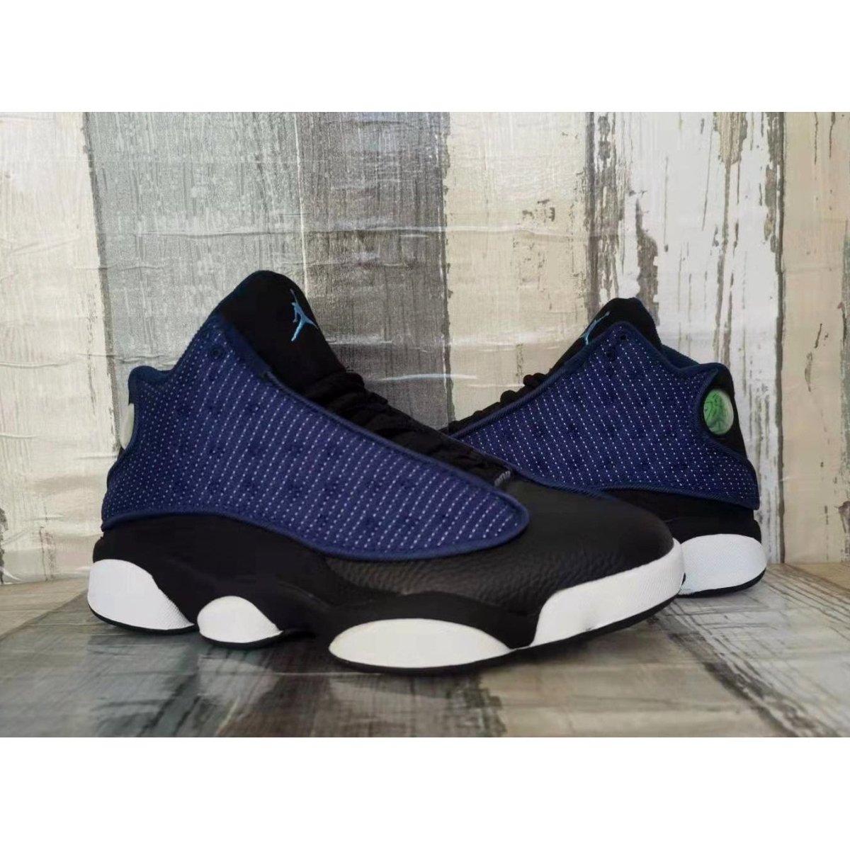JORDAN 13 Retro - Brave Sneakers - Blue Unisex Streetwear Limited Edition
