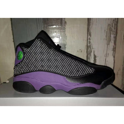 JORDAN 13 Retro - Court Sneakers - Purple Unisex Streetwear Limited Edition